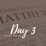 Matthew – Day 3 – Thinking Hebrew