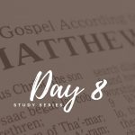Matthew – Day 8 – Prepare the Way