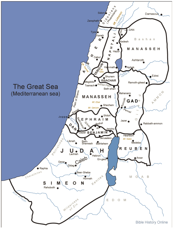 12-tribes-israel-lands