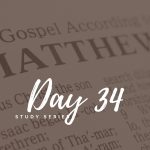 Matthew – Day 34 – I Promise