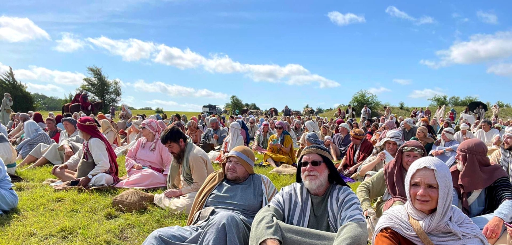 The Filming of The Chosen's Feeding of the 5000. A Personal Experience